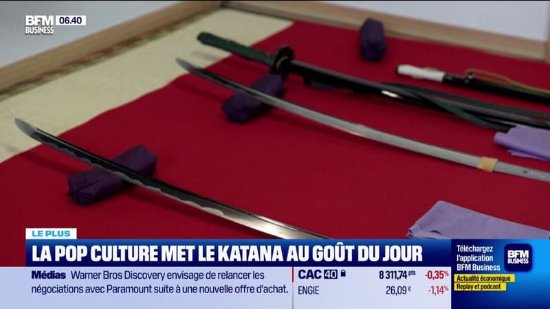 La pop culture met le katana au goût du jour !