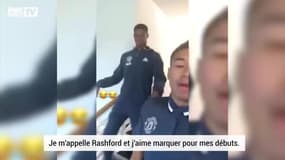 Lingard imite Pogba et Rashford sur Snapchat