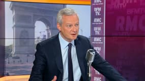 Bruno Le Maire sur notre plateau ce mercredi. 