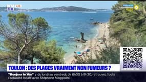 Toulon: les plages non-fumeurs le sont-elles vraiment?