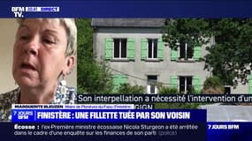 Fillette tuée dans le Finistère: "C'est vraiment des problèmes de voisinage", affirme Marguerite Bleuzen, maire de la commune