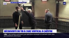 Les Ch'tites Sorties: initiation au tir à l'arc à la verticale à Caëstre