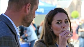Kate et William dans l'île de Mull, en Ecosse, le 29 avril 2025.