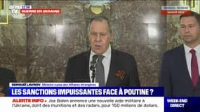 Pour Lavrov, l'embargo sur le pétrole envisagé par l'UE ne va pas "briser la volonté du peuple russe"