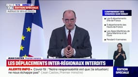 Jean Castex: "Au moins 4 jours sur 5 en télétravail, c’est l’objectif qu’il faut atteindre"