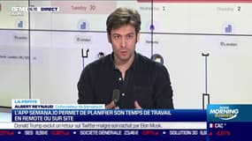 La  pépite : Semana.io est une application qui simplifie l'organisation du travail hybride en entreprise, par Lorraine Goumot - 26/04