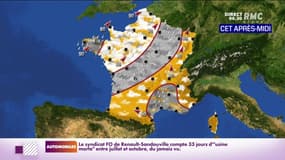 Alerte météo: trois départements en alerte orange pour "vents violents"