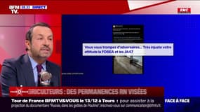"On ne fait pas de conneries": Sébastien Chenu réagit aux permanences du RN visées par des agriculteurs
