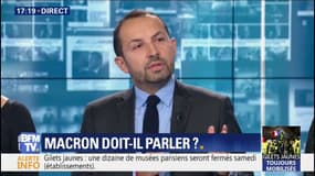 Le porte-parole du RN Sébastien Chenu estime qu'Edouard Philippe "est pris en tenaille entre le Président et la majorité"