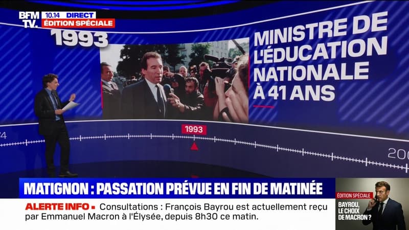 LES ÉCLAIREURS - Nouveau Premier ministre: quel est le parcours de François Bayrou, reçu à l'Élysée par Emmanuel Macron?