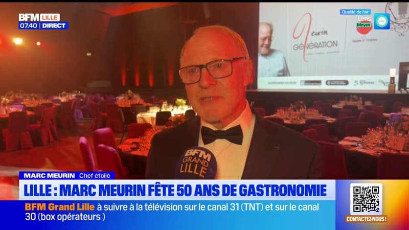 Marc Meurin honoré par ses compères de la gastronomie française