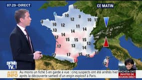 La météo pour ce mardi 3 octobre 2017