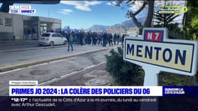 Primes JO 2024: des policiers menacent de perturber le parcours de la flamme olympique