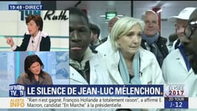 Présidentielle: le silence de Jean-Luc Mélenchon est-il efficace pour contrer le FN ?