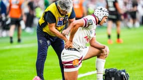L'ailier de l'UBB Louis Bielle-Biarrey face à Toulouse le 28 juin au Stade de France