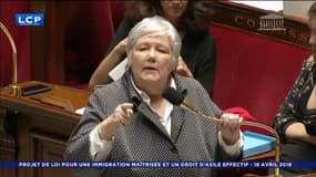 Jacqueline Gourault à l'Assemblée nationale le 18 avril 2018.
