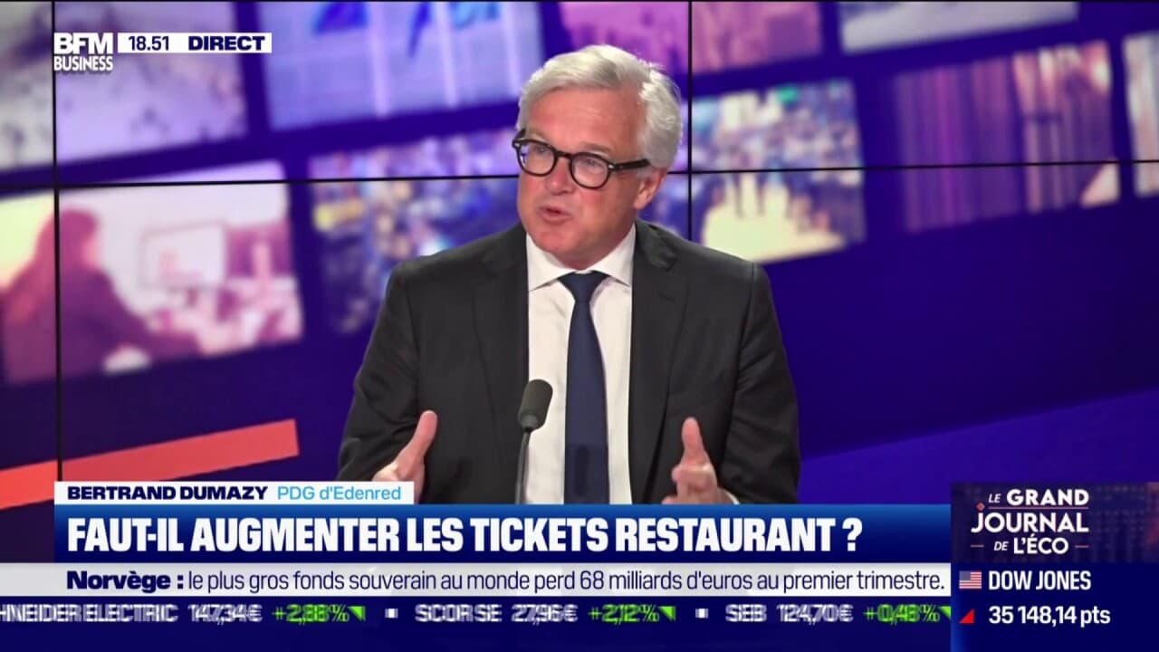 Tickets restaurant “On propose la somme de 15€ par jour"