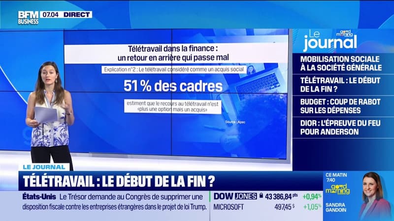 Télétravail : le début de la fin ?