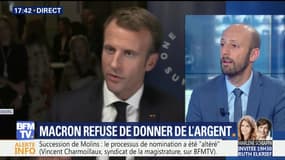 Emmanuel Macron refuse de donner de l'argent (1/2)