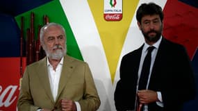 Aurelio De Laurentiis et Andrea Agnelli