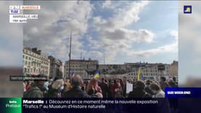 Bouches-du-Rhône: des milliers de personnes dans les rues en soutien à l'Ukraine