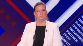 La cheffe des députés insoumis Mathilde Panot invitée de BFM Politique le 6 juillet 2025