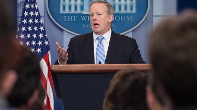 Sean Spicer, le porte-parole de la Maison Blanche.