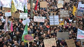 Manifestation contre la réforme des retraites, le 28 mars 2023, à Strasbourg