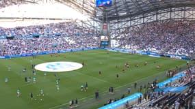 Le stade Vélodrome se remplit avant le match amical de l'OM, 2 août 2025