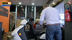 Les scooters électriques en libre-service en test à Paris