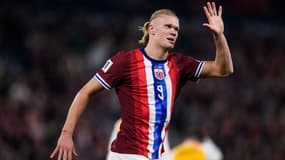 Erling Haaland avec la Norvège le 9 septembre 2025