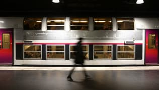 Un train du RER C.