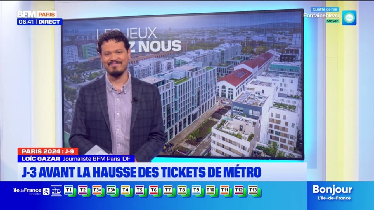 JO 2024: la hausse des tarifs dans les transports en commun effective à ...