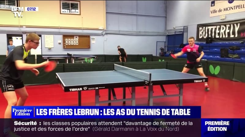 Jeux olympiques 2024: rencontre avec les frères Lebrun, les as du tennis de table