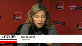 Karin Viard : "C'est insupportable d'être de gauche"