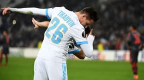 Florian Thauvin, buteur face à Bordeaux (1-0) dimanche 18 février