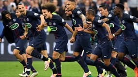 Les joueurs du PSG