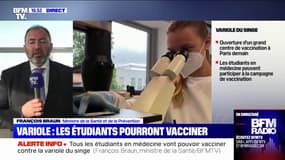 Variole du singe: le ministre de la Santé François Braun est l'invité de BFMTV