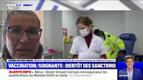 Vaccination des soignants: pour le Dr Agnès Ricard-Hibon, "on a quand même vu des situations assez dramatiques qui permettent de convaincre [les indécis]" 