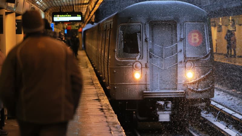 Le métro de New York, le 13 février 2024 (illustration)
