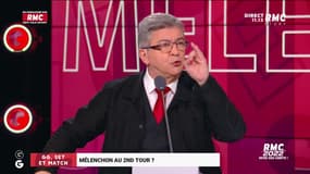 Jean-Luc Mélenchon dans "Les Grandes Gueules" sur RMC