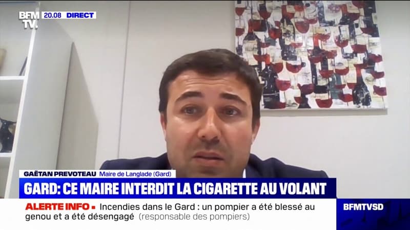 Incendies dans le Gard: le maire de Langlade interdit la cigarette au volant dans sa commune