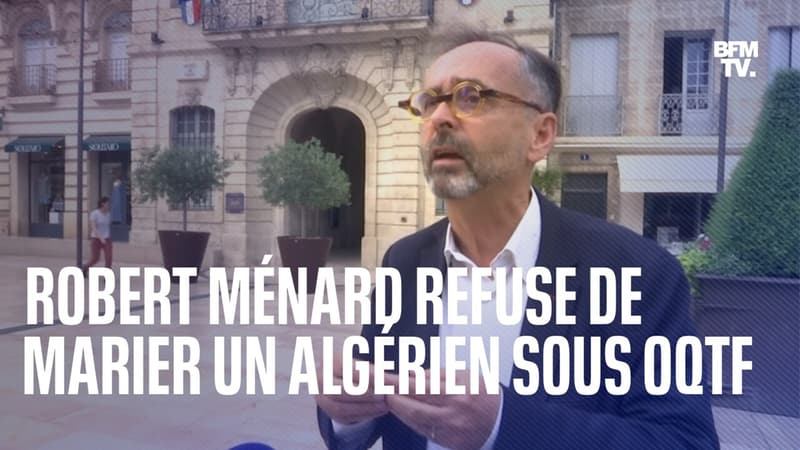 Robert Ménard refuse de marier un Algérien sous OQTF avec une Française