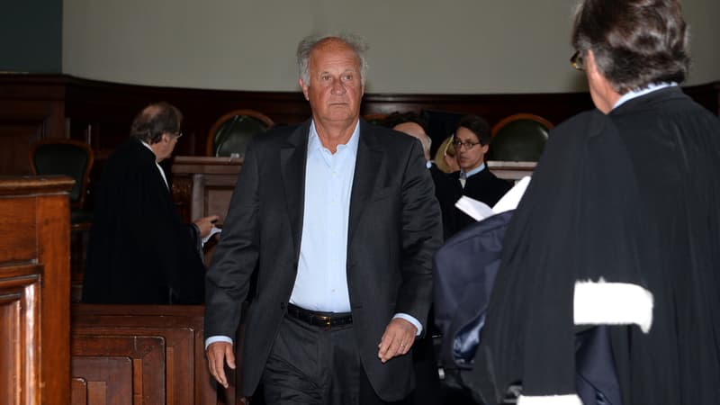 Patrice de Maistre quitte le tribunal de Bordeaux, le 28 mai 2015.