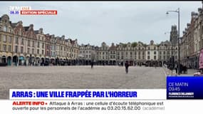 Attaque à Arras: une ville frappée par l'horreur et l'émotion