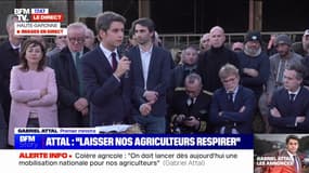 Gabriel Attal: "Je ne comprends pas celles et ceux qui opposent la défense de nos agriculteurs et la défense de l'environnement"