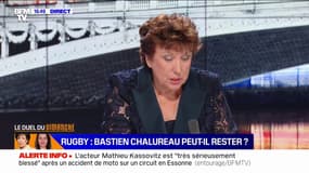 Racisme/Bastien Chalureau: "Il ne conteste pas que les violences ont été commises, c'est lourd de le recruter en équipe de France", réagit Roselyne Bachelot