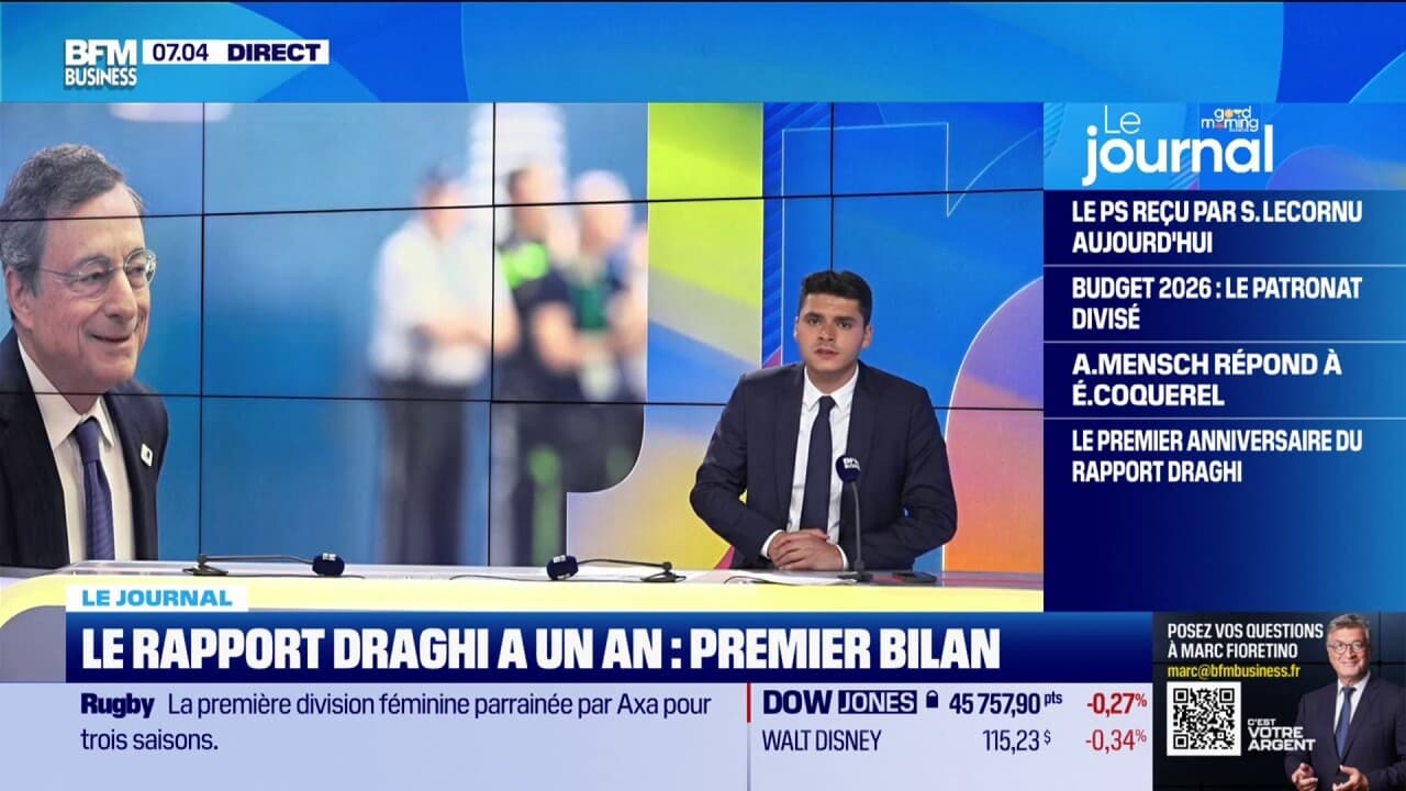 Le rapport Draghi a un an : le premier bilan