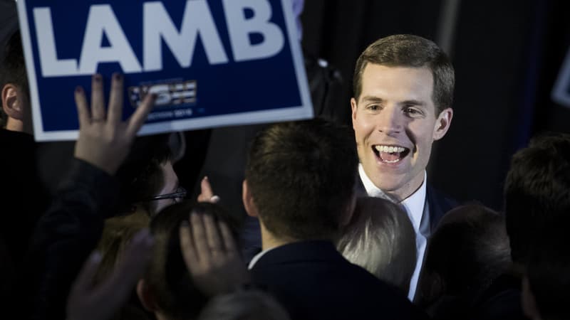 Conor Lamb, le candidat démocrate à l'élection partielle en Pennsylvanie.