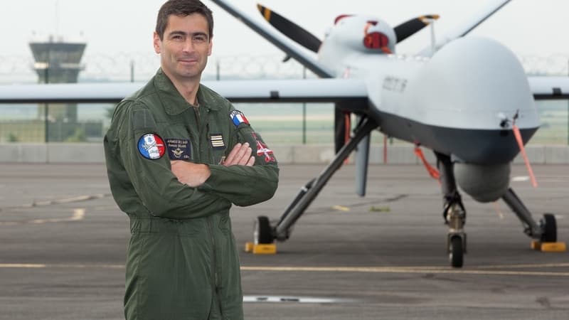 L'escadron de drones 1/33 Belfort est sous le commandement du lieutenant-colonel Romain